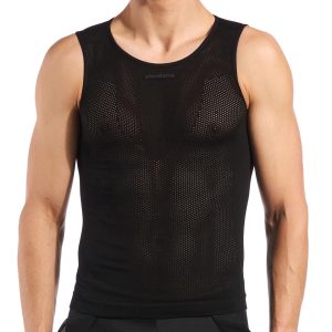 Giordana Ultra Light Knitted Tank Base Layer (Black) (XS/S) - GICS22-TANK-ULBL-BLCK01