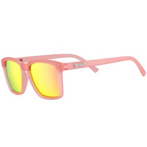 Goodr LFG Sunglasses (For Small Heads) - Shrimpin' Ain't Easy / Mirrored Reflective Lens