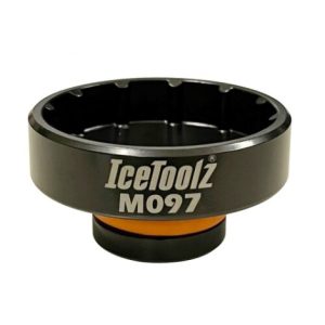IceToolz 12 Tooth External Bottom Bracket Tool - Black / Bottom Bracket Tools