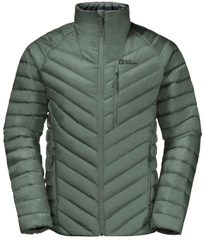 Jack Wolfskin Passamani Down Jacket M hedge green - In The Know Cycling