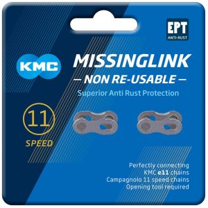 KMC 11x EPT Chain Links Silver (2 pcs)