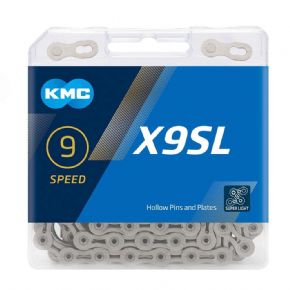KMC X9SL Silver 114L 9 Speed Chain