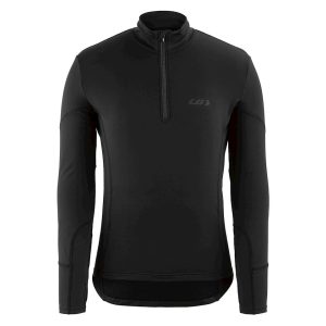Louis Garneau Edge 2 Long Sleeve Jersey (Black) (S) - 1023401-020-S