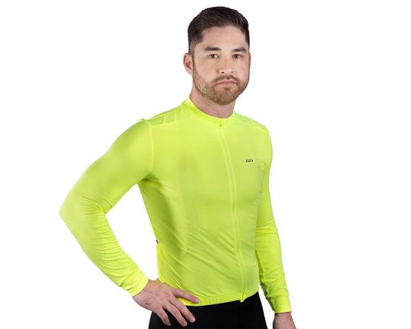 Louis Garneau Lemmon 2 Long Sleeve Jersey (Bright Yellow) (S) - 1023001-023-S