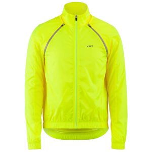 Louis Garneau Men's Modesto Switch Jacket (Bright Yellow) (S) - 1030017-023-S