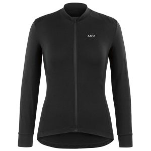 Louis Garneau Women's Beeze 2 Long Sleeve Jersey (Black) (L) - 1023002-020-L