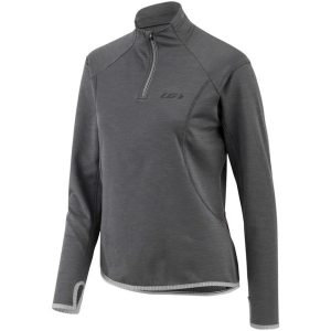 Louis Garneau Women's Edge 2 Long Sleeve Jersey (Asphalt) (S) - 1023402-090-S