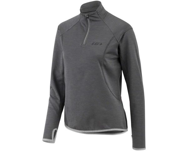 Louis Garneau Women's Edge 2 Long Sleeve Jersey (Asphalt) (S) - 1023402-090-S