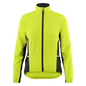 Louis Garneau Women's Modesto Jacket (Bright Yellow) (S) - 1030426-023-S