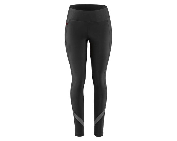 Louis Garneau Women's Optimum Mat 2 Tights (Black) (S) (No Chamois) - 1060002-020-S