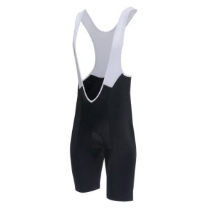 Merlin Wear Core Cycling Bib Shorts - Black / White / 2XLarge