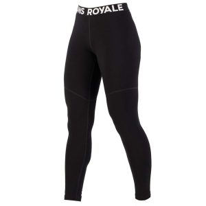 Mons Royale Women's Cascade Merino Flex Base Layer Legging (Black) (S) - 100505-1169-001-S
