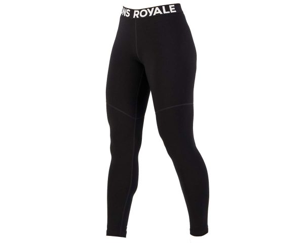 Mons Royale Women's Cascade Merino Flex Base Layer Legging (Black) (S) - 100505-1169-001-S