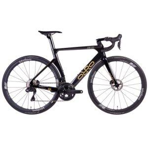 Orro Venturi STC Ultegra Di2 Trimax Carbon Road Bike - 2024 - Black / Gold Gloss / Large / 53cm