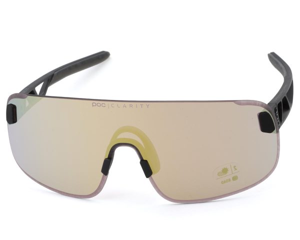 POC Elicit Sunglasses (Uranium Black) (Partly Sunny Gold) (Clarity Road) - EL10019550ONE1