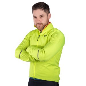 Pearl Izumi Attack WxB Jacket (Screaming Yellow) (L) - 11132202428L