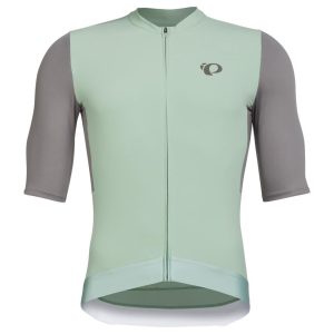 Pearl Izumi Expedition Short Sleeve Jersey (Green Bay) (L) - 11122410AABL