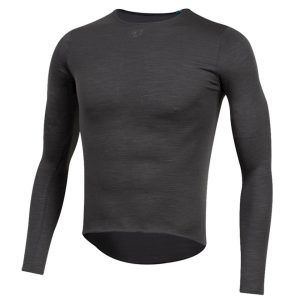 Pearl Izumi Merino Long Sleeve Base Layer (Phantom) (L) - 111219246LRL