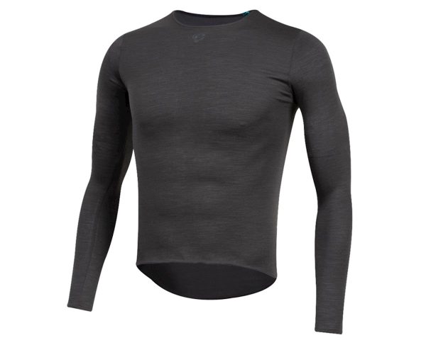 Pearl Izumi Merino Long Sleeve Base Layer (Phantom) (L) - 111219246LRL