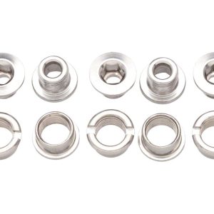 Problem Solvers Single Chainring Bolts (Silver) (Alloy) - CR0010