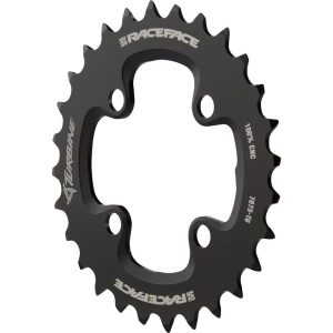 Race Face Turbine 11 Speed Chainrings (Black) (2 x 11 Speed) (64/104mm BCD) (Inne... - RRT1164X24BLK