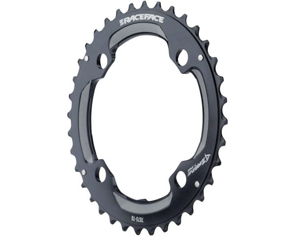 Race Face Turbine 11 Speed Chainrings (Black) (2 x 11 Speed) (64/104mm BCD) (Out... - RRT11104X34BLK