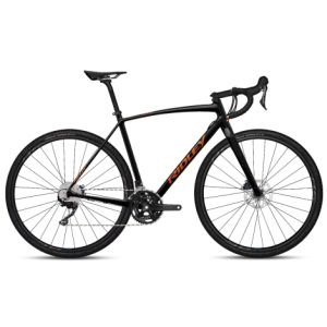 Ridley Kanzo A GRX 400 Gravel Bike - 2023 - Black / Orange / Medium / Fulcrum Rapid Red 500