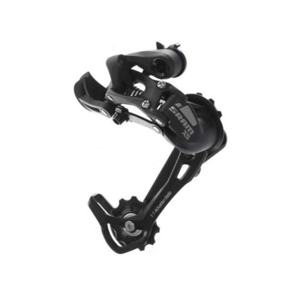 SRAM X5 Black Aluminium Long Cage Rear Derailleur 8-9 Speed