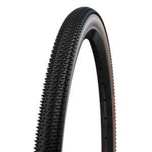 Schwalbe G-One R Evo Super Race TLE Folding Tyre - 700c - Black / Classic (Tan Wall) / Folding / 700c / 35mm