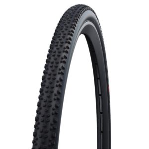 Schwalbe X-One AllRound SuperGround TLE Folding Cyclo-Cross Tyre - 700c - Black / Folding / 700c / Clincher / 35mm