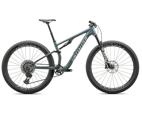 Specialized Epic 8 Pro Mountain Bike (L) (Gloss Carbon/Metallic Sapphire/Metallic Wh... - 90324-1004