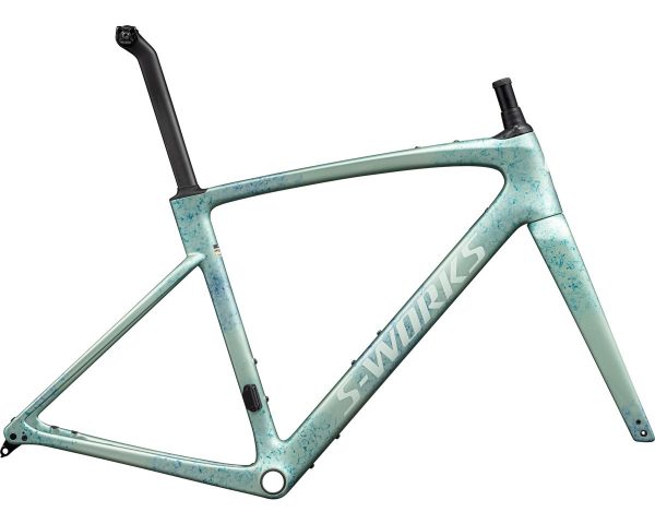 Specialized S-Works Roubaix SL8 Frameset (Satin Metallic/Ink/White Sage) (49cm) - 74423-0049