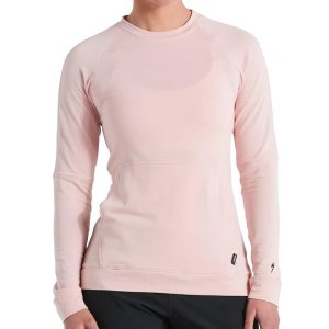 Specialized Women's Trail Thermal Power Grid Long Sleeve Jersey (Blush) (L) - 64122-6604
