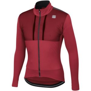 Sportful Supergiara Cycling Jacket - Red Rumba / Medium