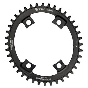 Wolf Tooth Components 110 BCD Elliptical Asymmetric 4 Bolt Chainring - Shimano