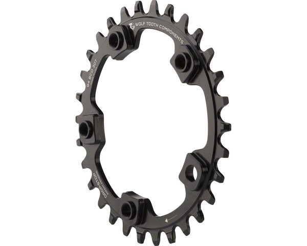 Wolf Tooth Components Chainring (Black) (5-Bolt) (Drop-Stop A) (Single) (32T) (94mm BCD) - 9432