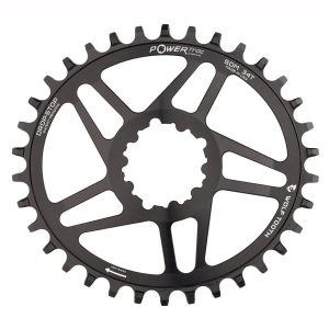 Wolf Tooth Components PowerTrac Elliptical Chainring for SRAM Direct Mount 3mm Offset