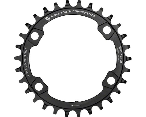 Wolf Tooth Components Shimano Chainring (Black) (XT 8000/SLX M7000) (Drop-Stop A) (Si... - XTM8K9632