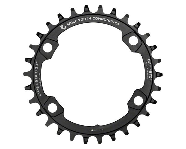 Wolf Tooth Components Shimano Chainring (Black) (XT 8000/SLX M7000) (Drop-Stop A) (Si... - XTM8K9634