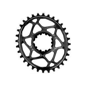 absoluteBLACK Oval Sram Direct Mount 3mm Offset Boost Chainring - Black30T