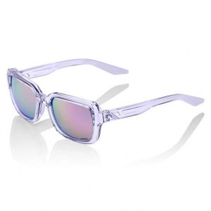 100percent Hudson Sunglasses Paars Hiper Silver Mirror/CAT3