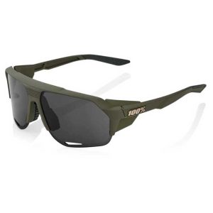 100percent Norvik Sunglasses Zwart Smoke Mirror/CAT3