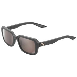 100percent Ridely Mirror Sunglasses Zwart Hiper Silver Mirror/CAT3