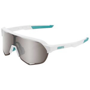 100percent S2 Bora Hans Grohe Team Sunglasses Wit Hiper Silver Mirror/CAT3