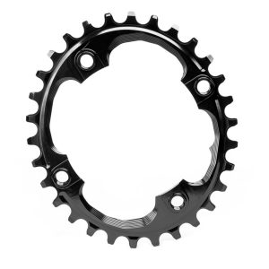 Absolute Black Oval Sram Integrated Thread 94 Bcd Chainring Zwart 30t