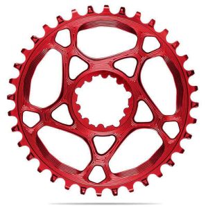 Absolute Black Round Sram Direct Mount Gxp Boost Chainring Rood 30t