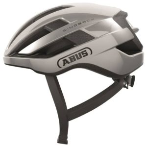 Abus WingBack Road Bike Helmet - Gleam Silver / Small / 51cm / 55cm