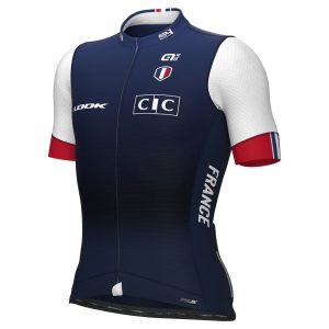Ale French Cycling Federation Pro 2023 Short Sleeve Jersey Veelkleurig M Man