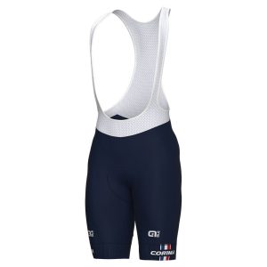 Ale French Cycling Federation Replica 2023 Bib Shorts Wit S Man