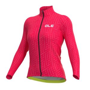 Ale Green Bolt Long Sleeve Jersey Rood XS Vrouw